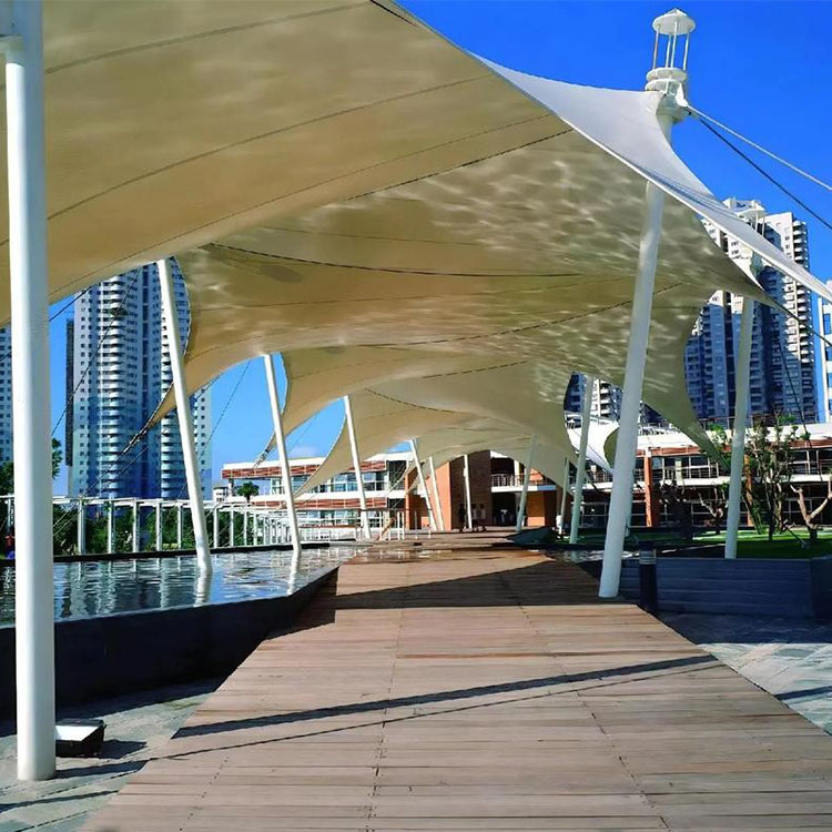 白水县膜结构景观棚