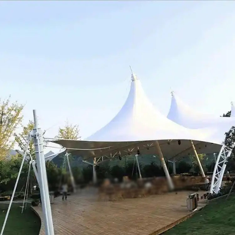 白水县膜结构景观棚